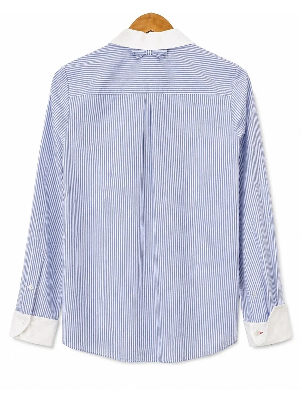 NWT Kate Spade New York Emmy Top Blue/White Striped Button Down Size 6